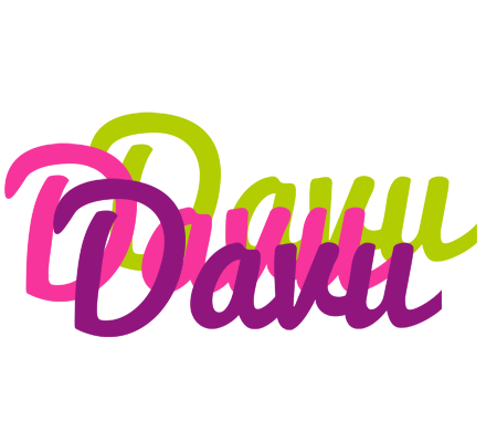 Davu flowers logo
