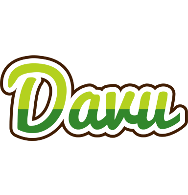 Davu golfing logo