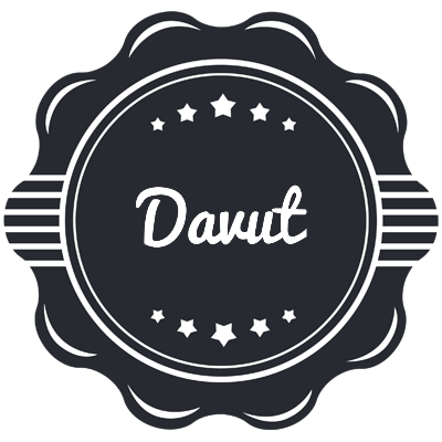 Davut badge logo