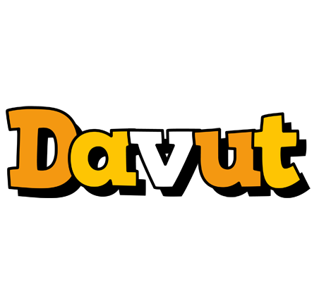 Davut cartoon logo