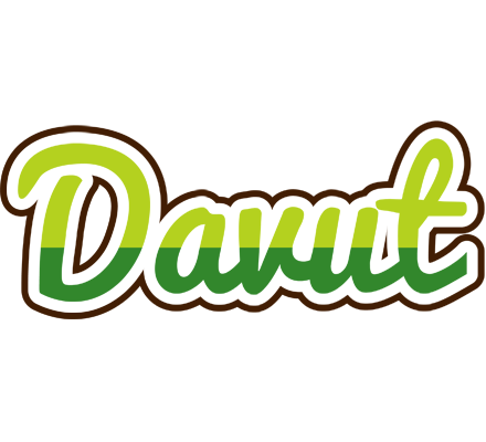 Davut golfing logo