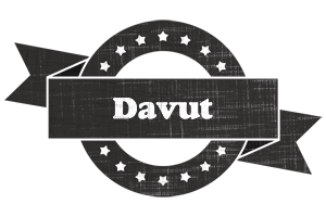 Davut grunge logo