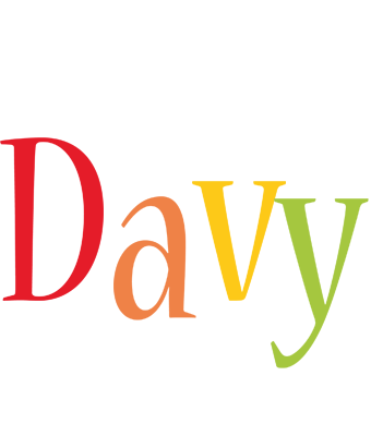Davy birthday logo