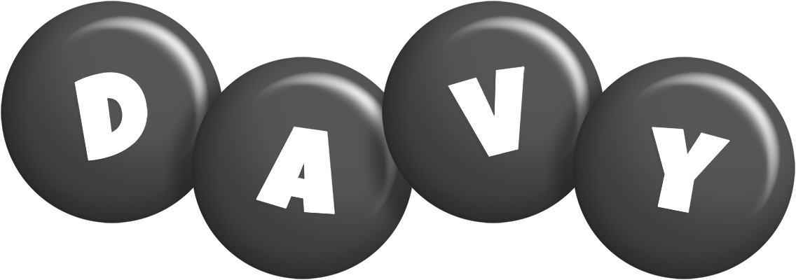 Davy candy-black logo