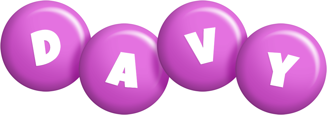 Davy candy-purple logo