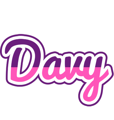 Davy cheerful logo