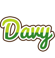 Davy golfing logo
