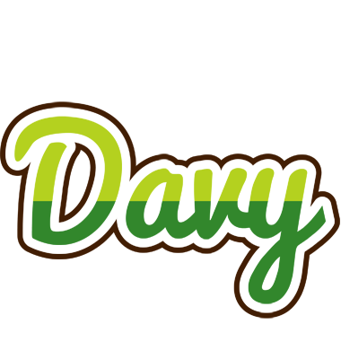 Davy golfing logo