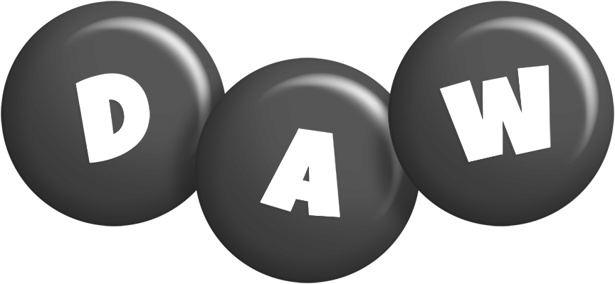 Daw candy-black logo