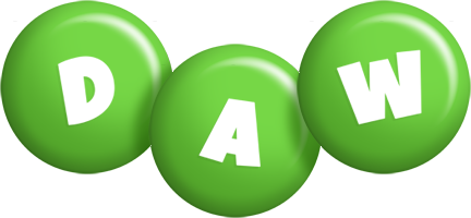 Daw candy-green logo