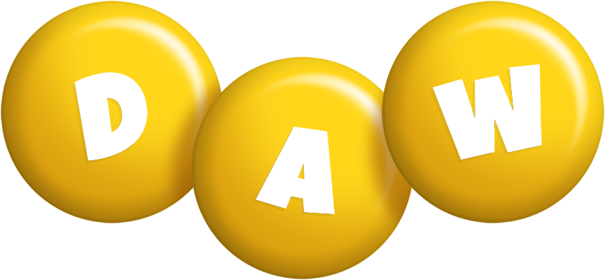 Daw candy-yellow logo