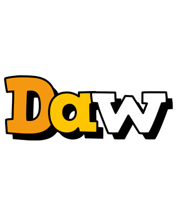 Daw cartoon logo