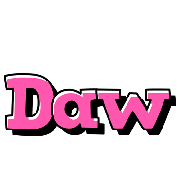 Daw girlish logo