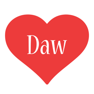 Daw love logo