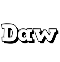 Daw snowing logo