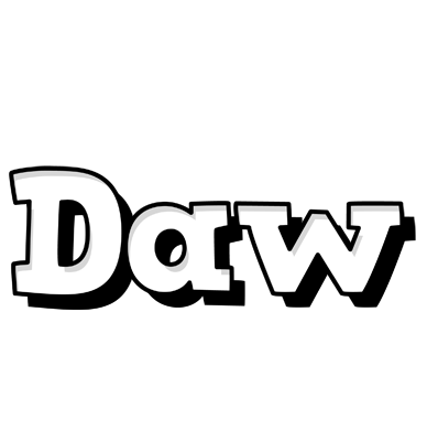 Daw snowing logo
