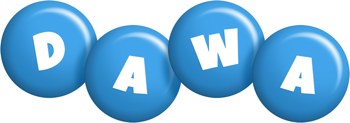 Dawa candy-blue logo