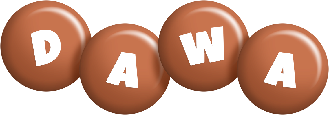 Dawa candy-brown logo