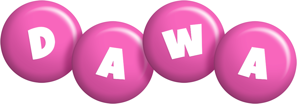 Dawa candy-pink logo