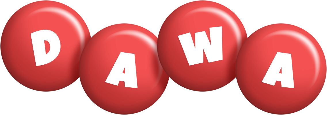 Dawa candy-red logo