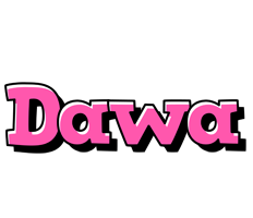 Dawa girlish logo