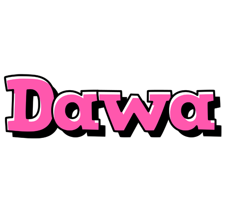 Dawa girlish logo