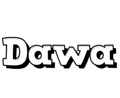 Dawa snowing logo