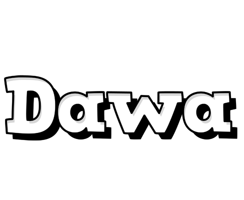 Dawa snowing logo