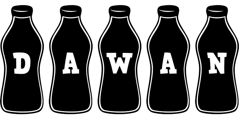 Dawan bottle logo