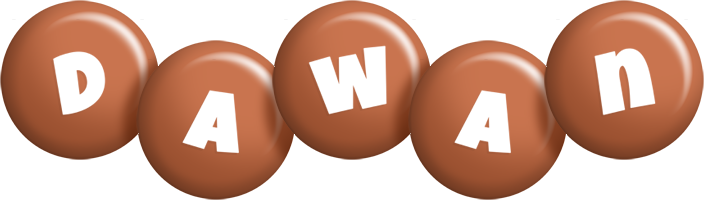 Dawan candy-brown logo
