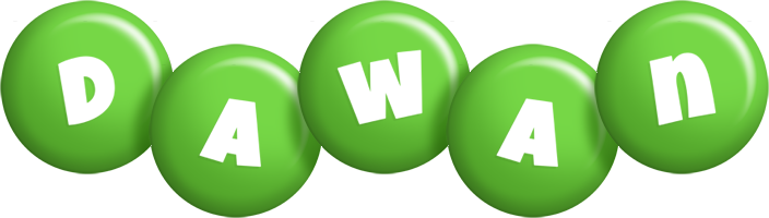 Dawan candy-green logo