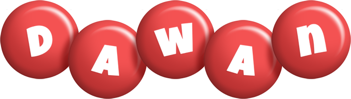 Dawan candy-red logo