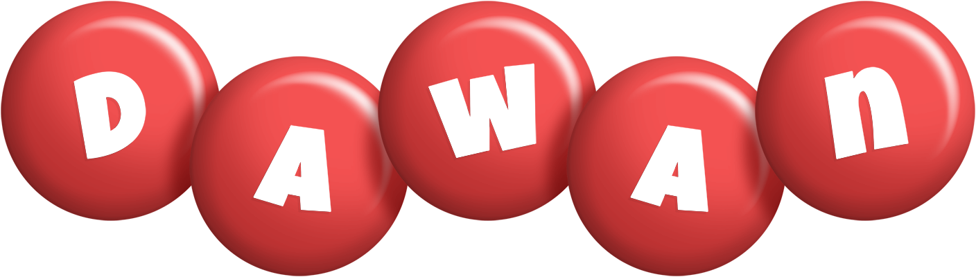 Dawan candy-red logo
