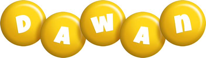 Dawan candy-yellow logo