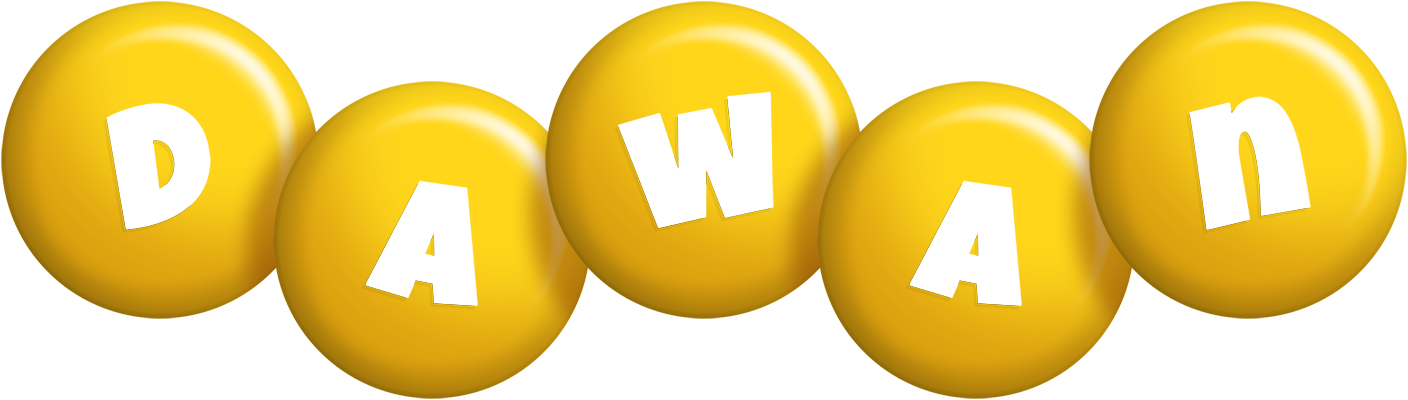 Dawan candy-yellow logo
