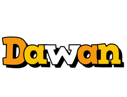 Dawan cartoon logo