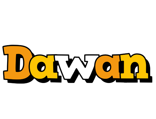 Dawan cartoon logo