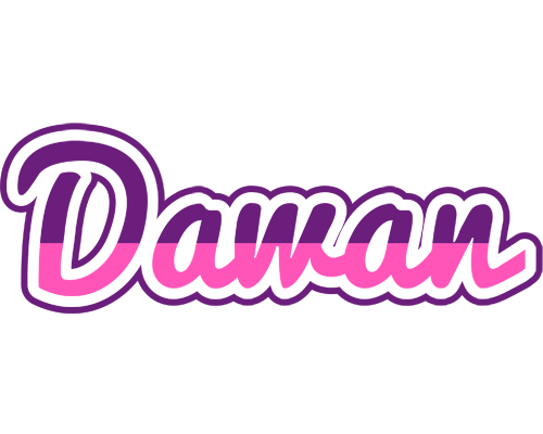 Dawan cheerful logo