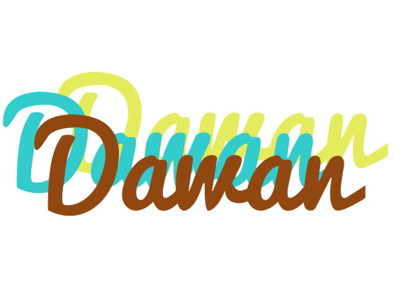 Dawan cupcake logo