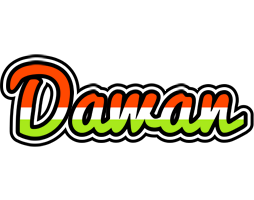Dawan exotic logo