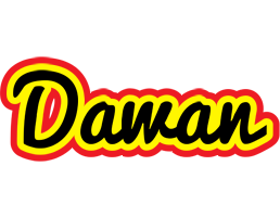 Dawan flaming logo