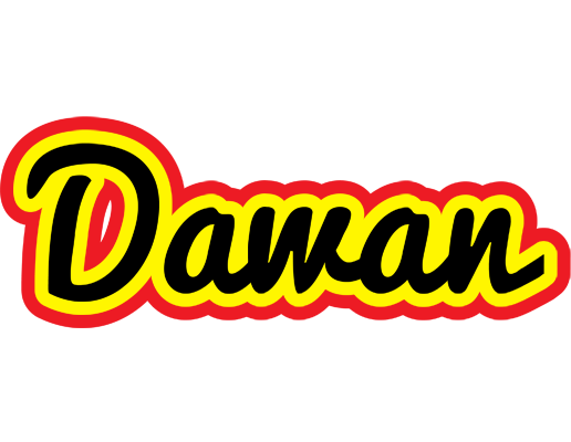 Dawan flaming logo