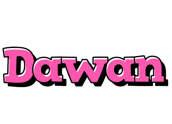 Dawan girlish logo