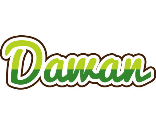 Dawan golfing logo