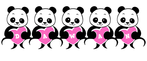 Dawan love-panda logo