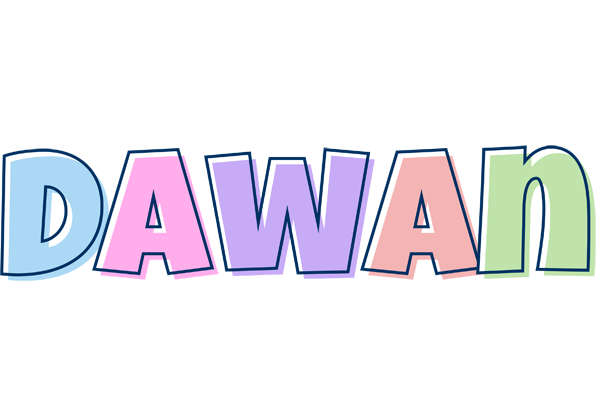 Dawan pastel logo