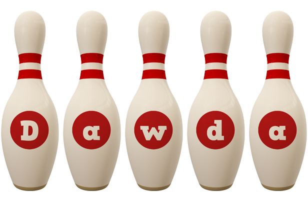 Dawda bowling-pin logo