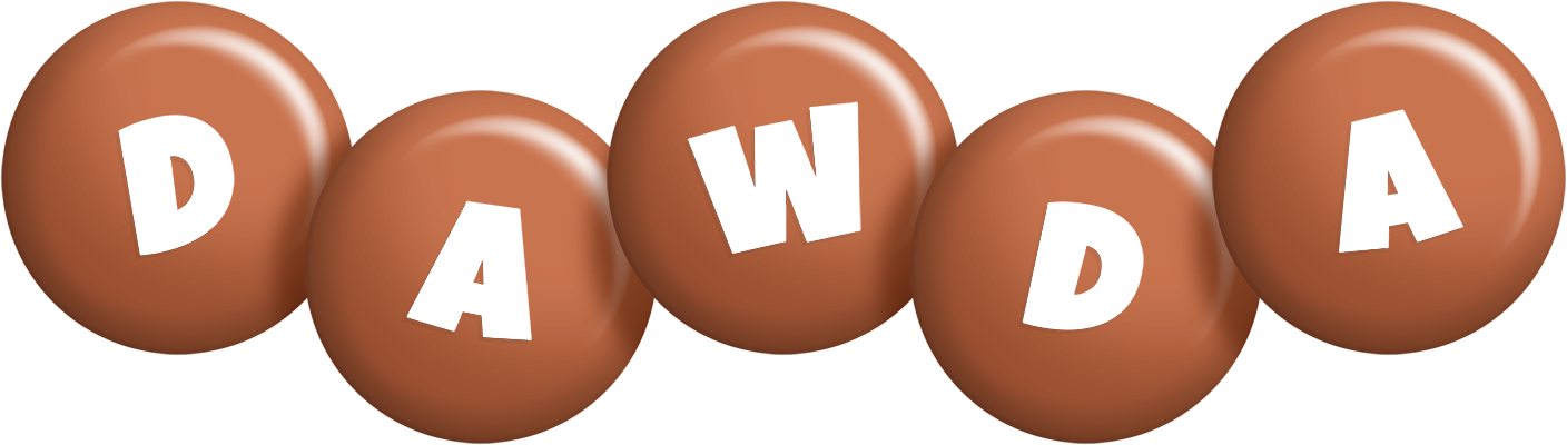 Dawda candy-brown logo