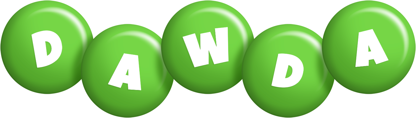 Dawda candy-green logo