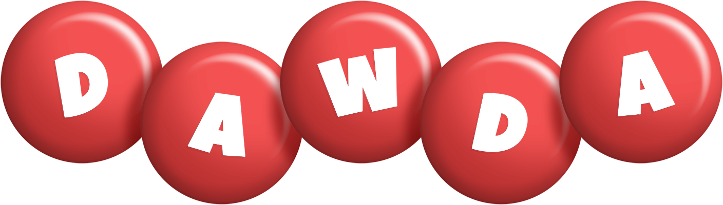Dawda candy-red logo